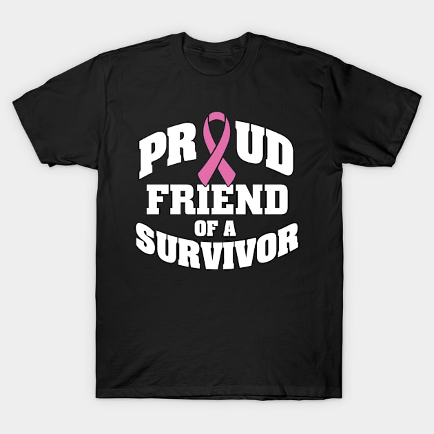 Cancer: Proud friend of a survivor T-Shirt by nektarinchen